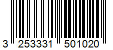 Barcode 3253331501020