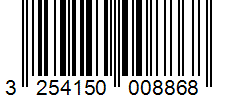 Barcode 3254150008868