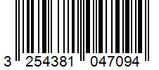 Barcode 3254381047094