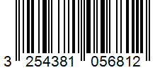 Barcode 3254381056812