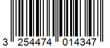 Barcode 3254474014347