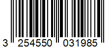Barcode 3254550031985