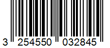 Barcode 3254550032845