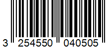 Barcode 3254550040505