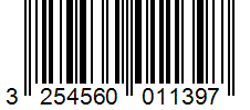 Barcode 3254560011397