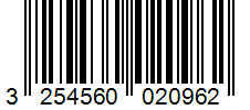 Barcode 3254560020962
