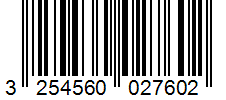 Barcode 3254560027602