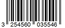 Barcode 3254560035546