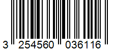 Barcode 3254560036116