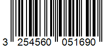 Barcode 3254560051690