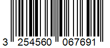 Barcode 3254560067691