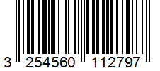 Barcode 3254560112797