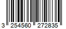 Barcode 3254560272835