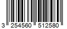 Barcode 3254560512580
