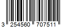 Barcode 3254560707511