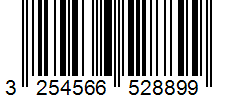 Barcode 3254566528899