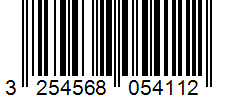 Barcode 3254568054112