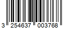 Barcode 3254637003768