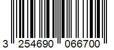 Barcode 3254690066700