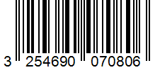 Barcode 3254690070806