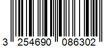 Barcode 3254690086302