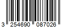 Barcode 3254690087026