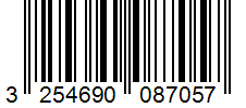 Barcode 3254690087057