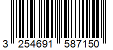 Barcode 3254691587150