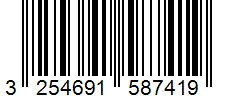 Barcode 3254691587419