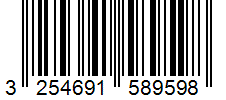 Barcode 3254691589598