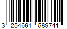 Barcode 3254691589741