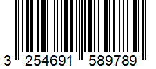 Barcode 3254691589789