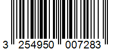 Barcode 3254950007283
