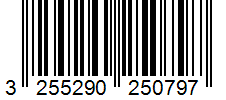 Barcode 3255290250797