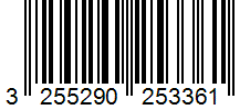 Barcode 3255290253361