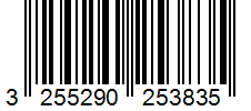 Barcode 3255290253835