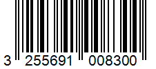 Barcode 3255691008300
