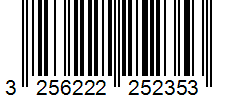 Barcode 3256222252353