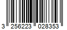 Barcode 3256223028353