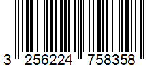 Barcode 3256224758358