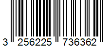 Barcode 3256225736362