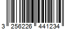 Barcode 3256226441234