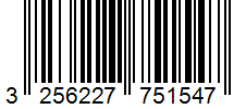 Barcode 3256227751547