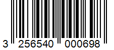 Barcode 3256540000698
