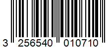 Barcode 3256540010710