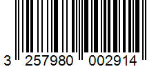 Barcode 3257980002914