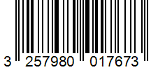 Barcode 3257980017673