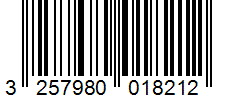 Barcode 3257980018212