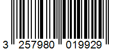 Barcode 3257980019929