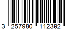 Barcode 3257980112392